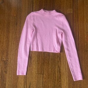 Pacsun Pink Light Sweater/Longsleeve Top